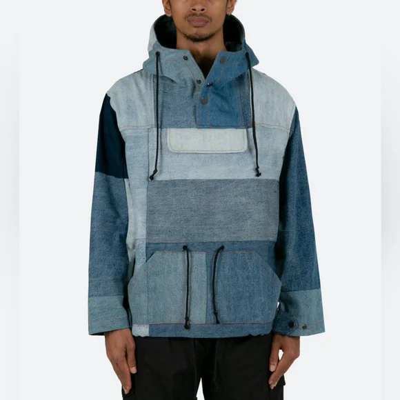 Patchwork Denim Pullover - Picture 10 of 10